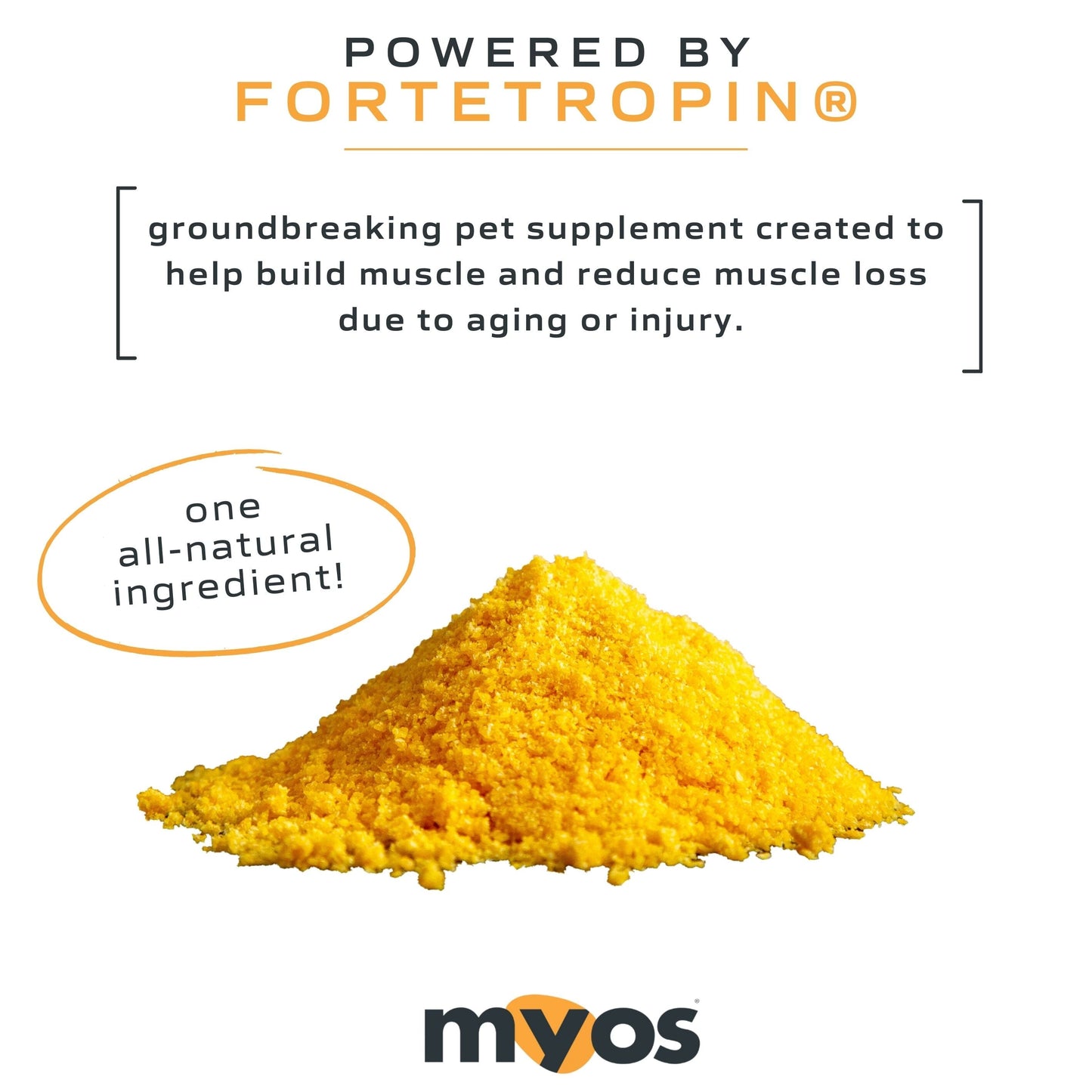 Canine Muscle Formula Dog Supplements Myos Pet