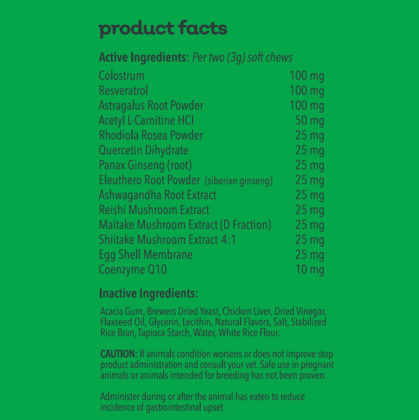 Canine Immunity Chew Dog Supplements myospet.com
