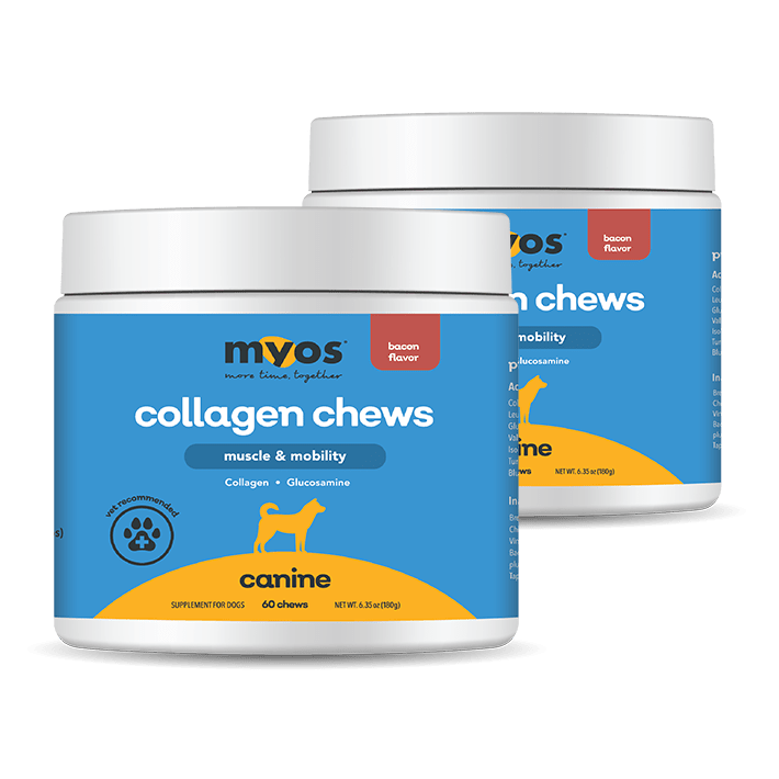 Canine Muscle & Mobility Collagen Chew Dog Supplements Myos Pet 2
