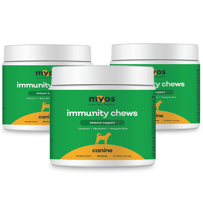 Canine Immunity Chew Dog Supplements Myos Pet 3