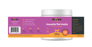 MYOS Feline Muscle Formula Cat Supplements myospet.com 