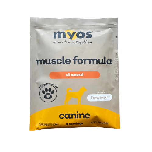 MYOS Canine Muscle Formula Samples Pet Supplies Myos Vet 