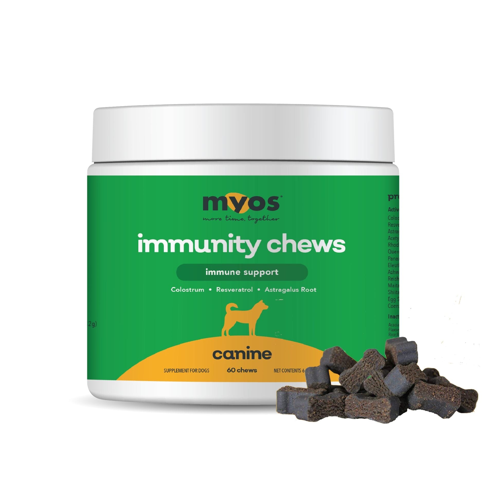 Canine Immunity Chew Dog Supplements myospet.com 