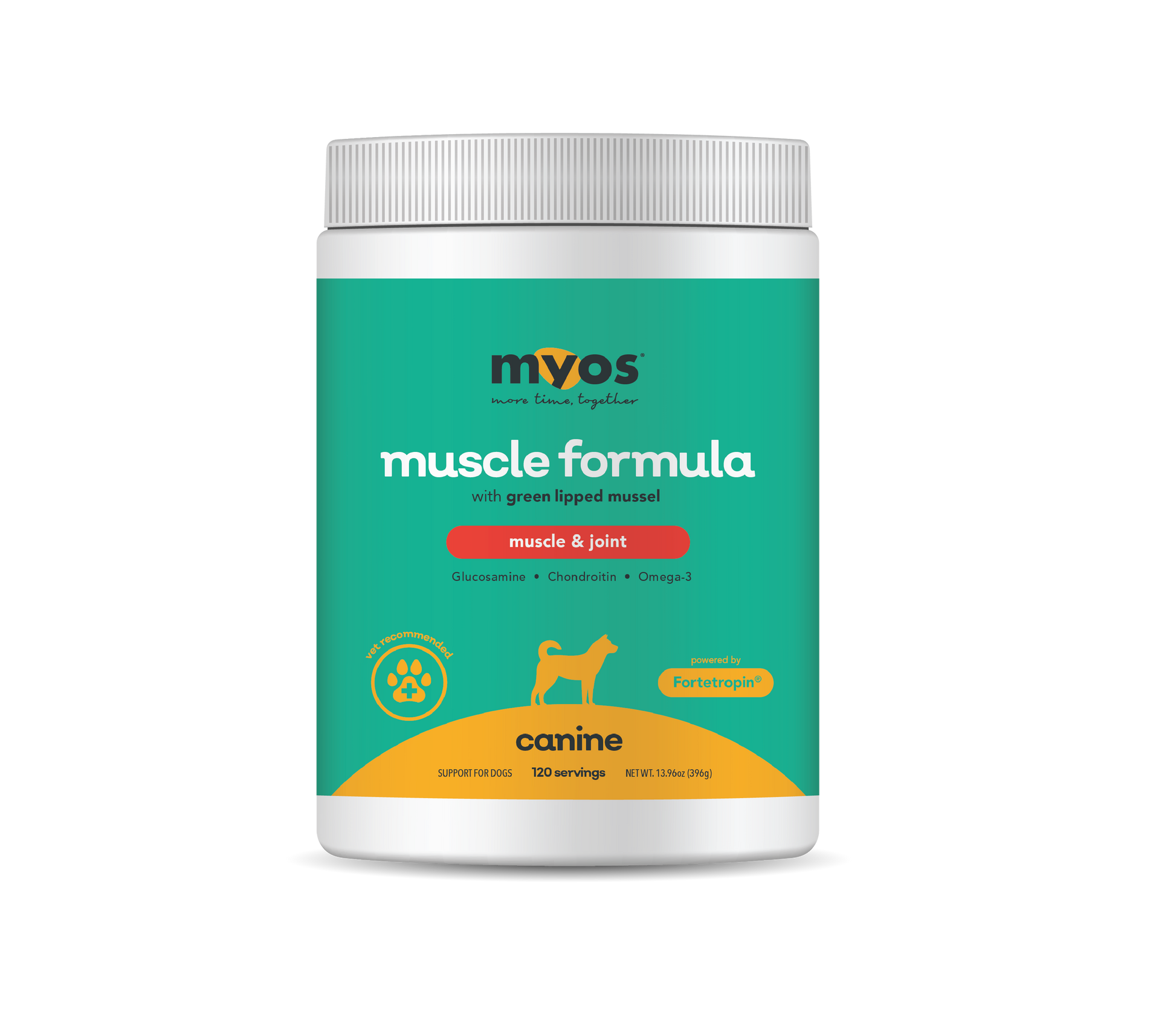 Canine Muscle & Joint Formula 396 g Dog Supplements myospet.com 