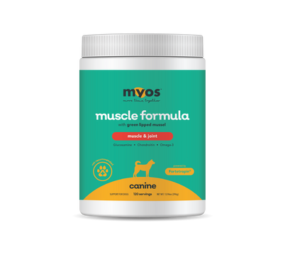 Canine Muscle & Joint Formula 396 g Dog Supplements myospet.com 