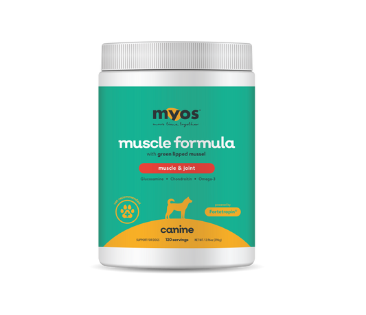 Canine Muscle & Joint Formula 396 g Dog Supplements myospet.com 