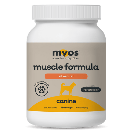 Canine Muscle Formula Dog Supplements Myos Pet 1440 g 