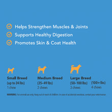 Load image into Gallery viewer, Canine Muscle Formula &amp; Collagen Chew Bundle Dog Supplements myospet.com 