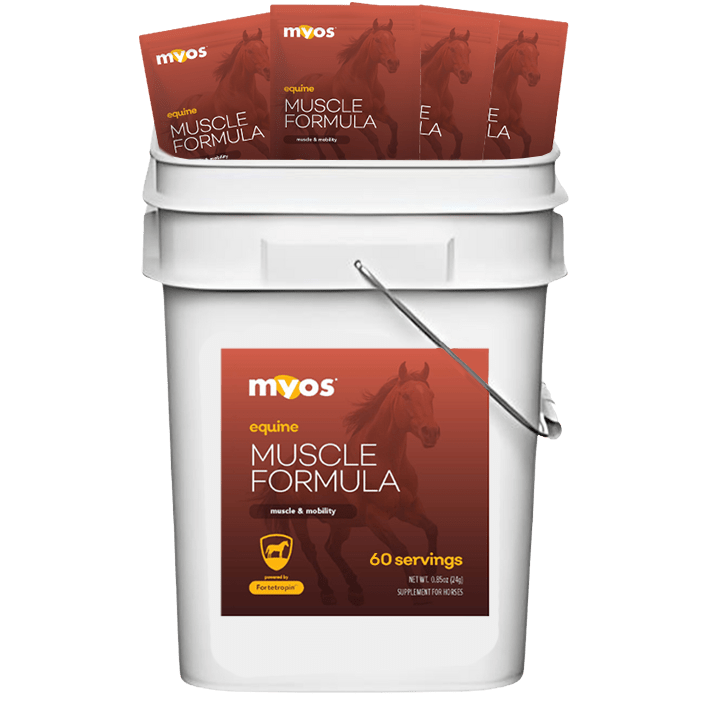 Equine Muscle Formula Equine Myos Pet 60 Pack Bucket 