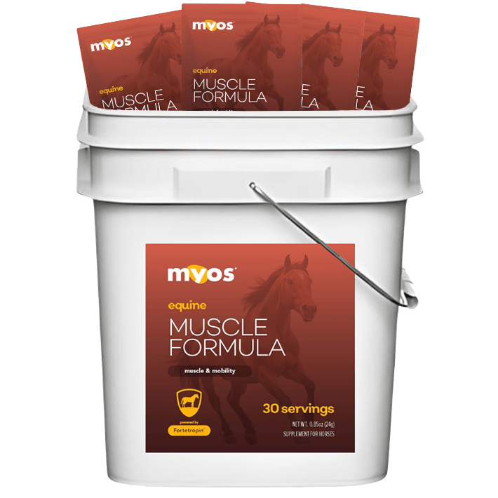 Equine Muscle Formula Equine Myos Pet 30 Pack Bucket 