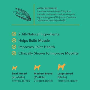 Canine Muscle & Joint Formula Dog Supplements myospet.com 