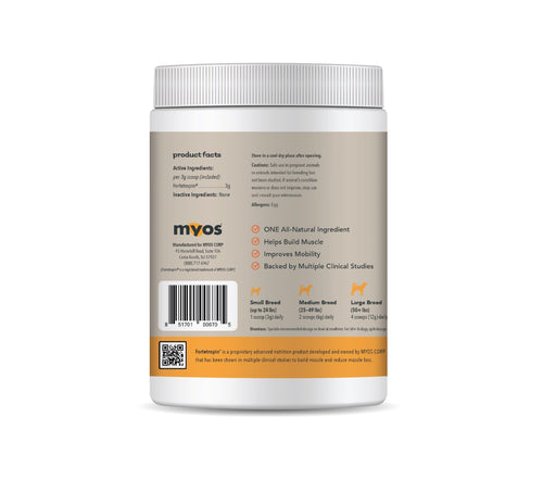 2 Pack Bundle of MYOS Muscle Formula Dog Supplements myospet.com 
